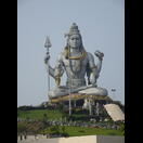 Die ca. 37&nbsp;m hohe Shiva-Statue in Murudeshwara